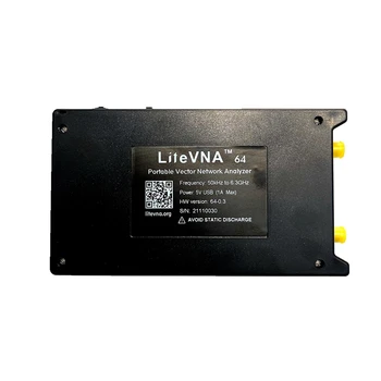 LiteVNA-64 50 kHz-6.3 GHz LiteVNA 4 İnç İletişim Ekranı Vektör Ağ Analizörü HF VHF UHF Anten Analizörü Güncelleme NanoVNA