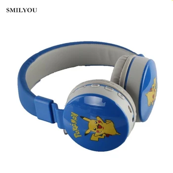 SMILYOU Karikatür Çocuk kablosuz kulaklıklar bluetooth Kulaklık Kulaklık Kulaklık Kulaklık İçin mikrofonlu kulaklık tablet PC telefon kılıfı