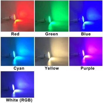 RGB havuz ışığı 12V spa ışık Uzaktan Kumanda ile E26LED yüzme havuzu ampul akvaryum Dekorasyon / Peyzaj / bahçe aydınlatması