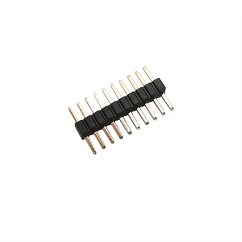 10 Adet 1.27 mm 2P-50Pin Pin Başlığı Tek Sıra Erkek Ayrılıkçı PCB kartı Konnektörleri 1.27 mm Pitch Düz Pin Başlığı Arduino İçin