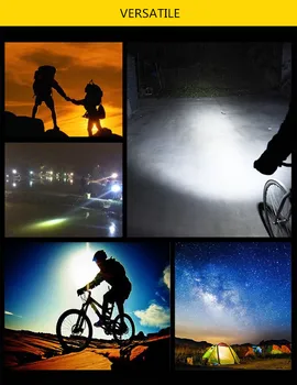 Elektrikli bisiklet far ön ve arka lambası arka arka ışık bisiklet sürme lamba bisiklet ışıkları USB şarj 1000 lümen parlak