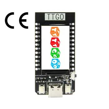 TTGO T-Ekran 1.14 İnç LCD kontrol panosu ESP32 Kablosuz Modülü WiFi Bluetooth Düşük Güç Tüketimi Geliştirme Kurulu 2