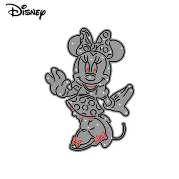 Minnie Mouse Metal Kesme Ölür Disney Karikatür Hayvan Kalıp Kesim Dıy Scrapbooking Fotoğraf Dekoratif Kabartma kendi başına yap kağıdı Kartları