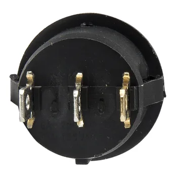10 adet / grup KCD1-102N - 5 delikli çapı 20 mm 3 pin ON-OFF yuvarlak rocker anahtarı ışık KCD1-105N 220V 12V