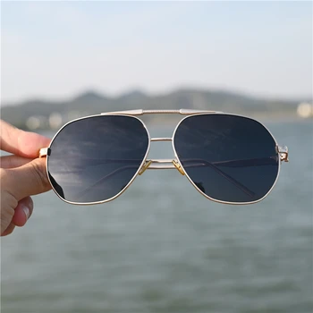 Vazrobe 168mm Boy Güneş Gözlüğü Erkek Polarize Gözlükleri Erkekler için Büyük Sürüş Moda Anti Yansıma UV400