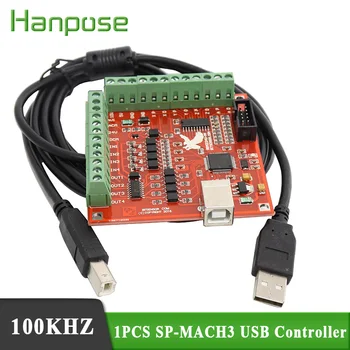 Step motorlar için CNC USB SP-MACH3 100Khz kesme panosu 3 Eksen Arabirim Sürücüsü hareket kontrolörü için Uygun 3d 0