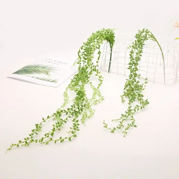 Yeşil severlerin Gözyaşları Yapay Etli Bitkiler DIY Çiçek Düzenleme Aksesuarları Sahte Bitkiler Düğün yılbaşı dekoru 5