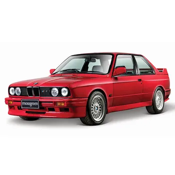 Bburago 1: 24 BMW M3 E30 1988 Supercar Alaşım Araba Modeli Diecasts ve Oyuncak Araçlar Toplamak Araba Oyuncak Çocuk doğum günü hediyesi