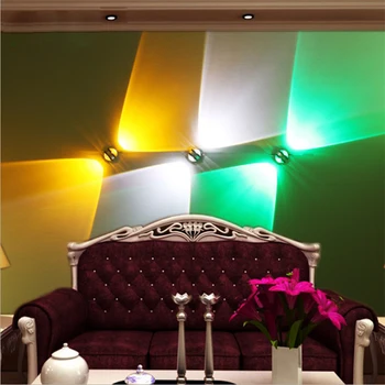 Led modern Kristal top duvar lambası iç Dekorasyon ışıkları Çift taraflı aydınlatma oturma odası yatak odası arka plan lambaları