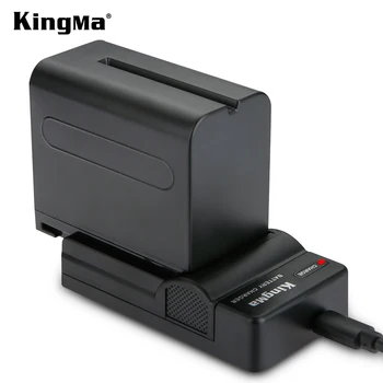 KingMa NP-F970 Pil şarj USB şarj aleti Sony Sony HXR-MC1500C MC2500 NX100 PD198P NX5C NX3 HVR-HD1000C Kameralar Şarj Cihazı