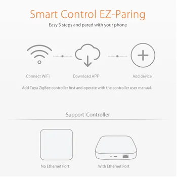 Tuya Zigbee 3.0 Wifi Kapı Pencere Sensörü Akıllı Ev Kablosuz Kapı Açık Kapalı Dedektörü ile Çalışmak Akıllı Yaşam Kapı Sensörü Alarmı Yeni