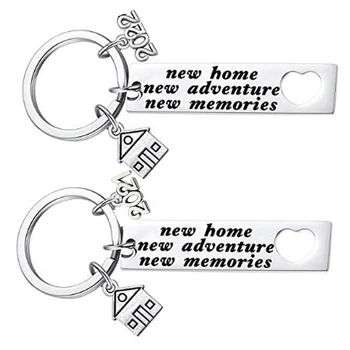 2023 2022 Yeni Ev Yeni Maceralar Yeni Anılar Anahtarlık Eve Taşınma Hediyesi Yeni Ev Sahipleri için Ev Anahtarlık İlk Ev Anahtarlık 3