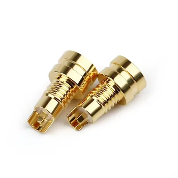 10 adet MMCX Konnektör Ses Adaptörü pcb dayanağı Pin IE800 Kulaklık Dişi Pin Kulaklık Fişi Altın Kaplama Bakır Tel Konnektörleri 5