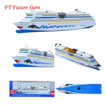 Alaşım Taşıma Modeli 1/1400 Siku Aida Cruise Gemi Metal Cruiseliner Minyatür Çoğaltma Sivil için Çocuk Çocuk Tekne Hediyeler