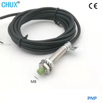 CHUX Endüktif Yaklaşım Anahtarı 5 V PNP M8 2MM NO / NC 3 Teller DC IM8-2-DPA / DPB 5VDC Otomatik Hareket Sensörü Ücretsiz Kargo 2