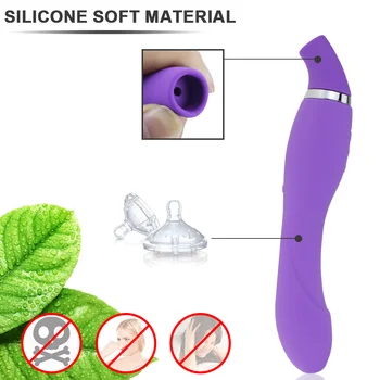 Klitoris Enayi 10 Emme Modları Çift Vibratör Oral Yalama Yapay Penis Vibratör Kadınlar için Seks Oyuncakları Klitoris Stimülatörü Meme Enayi 3