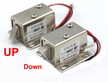 Elektrik kontrol kilidi 12V 0.4 A / 6V 1A Mini Dolap Güvenlik elektromanyetik kilit Açma Meclisi Solenoid Erişim Kontrol kilidi 0