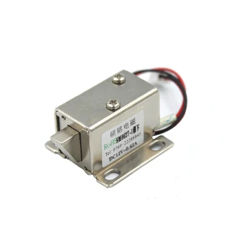 Elektrik kontrol kilidi 12V 0.4 A / 6V 1A Mini Dolap Güvenlik elektromanyetik kilit Açma Meclisi Solenoid Erişim Kontrol kilidi 4