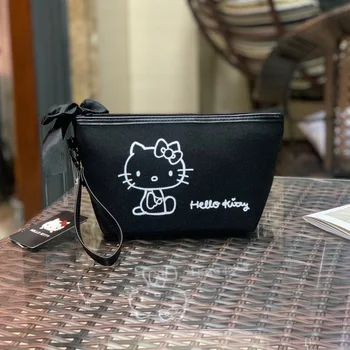 Yeni Sıcak Satış Sanrio Hello Kitty Taşınabilir Kozmetik Çantası Makyaj Çantası Yıkama Çantası Kadın Çantası Makyaj Çantası Alışveriş Kutusu Kawaii Çanta 2