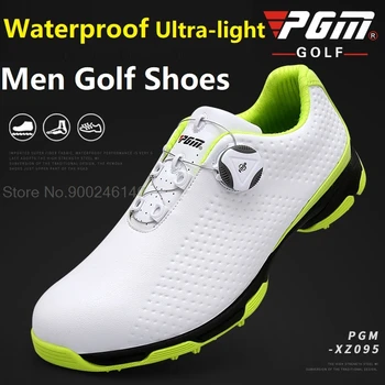 PGM golf ayakkabıları erkek spor ayakkabıları Su Geçirmez Kolları Toka Örgü Astar Nefes kaymaz Erkek Eğitim Sneakers Erkek XZ095