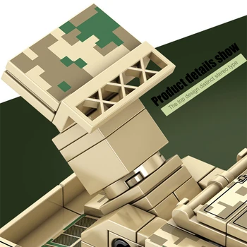 SEMBO 393 Adet Zırhlı uçaksavar HQ-17 Askeri Füze Araç Yapı Taşları Özel Kuvvetler Asker Figürleri Modeli Tuğla