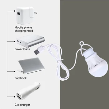 Taşınabilir LED Kamp Lambası 5V Mini Ampul USB Okuma Öğrenci eğitim masası Lambası, Aydınlatma Fabrikalar, Okullar, Oteller