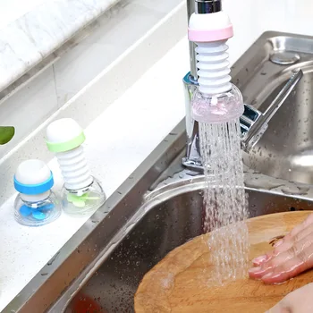 1 ADET Sıçrama Duş Moda Musluk Su tasarrufu Karikatür Püskürtücü Musluk tasarruflu duş başlığı Musluk Genişletici Cihazı Mutfak Aksesuarları