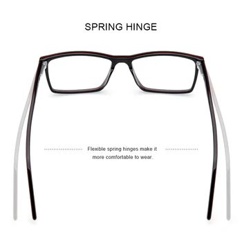 MERRYS tasarım Klasik Erkek Gözlük Çerçeveleri Asetat Optik Çerçeve Lüks Kare Reçete Gözlük Çerçeveleri Optik Gözlük S2951