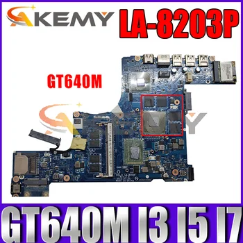 M5-581TG LA-8203P anakart 2GB GT640M GPU I3 I5 I7 CPU için Acer ASPİRE M5-581G M5-581TG Laptop anakart anakart