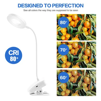 DuuToo 3 Renk Karartma masa lambası LED Dokunmatik Anahtarı Masaüstü Okuma masa lambası USB Taşınabilir Gece Lambası Şarj Edilebilir 18650 Pil