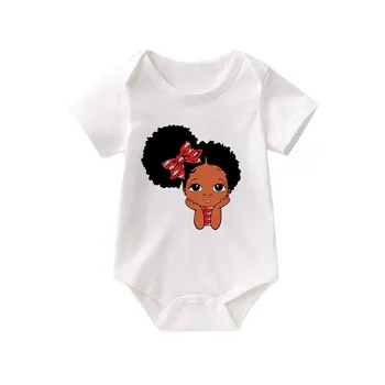 Demir-On Yamalar Sevimli Küçük Siyah Afrika Amerikan Kız Termo Sticker Çocuk Giysileri Şerit Yamalar ısı Transferi vinil yapışkan