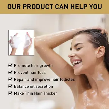 Zencefil Şampuanı Anti Beyaz şampuan Siyah Saç Bakımı 100ml Şampuan Şampuan Onarım Saç Dökülmesi Doğal Özü Tedavisi Saç N6g0