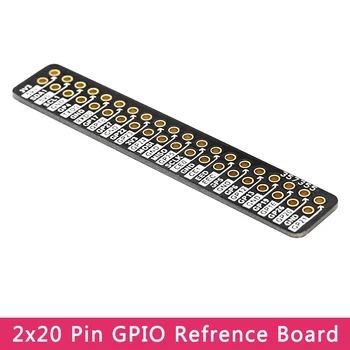 2x20 Pin GPIO Referans tahta işaretleyici Pin Tanımı Ahududu Pi için 4 B 3B+ 3B Sıfır 2 W 1.3 WH