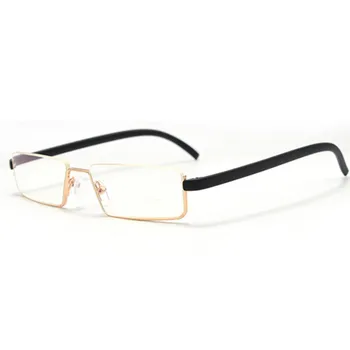 Erkekler Moda Rahat ışık Yarım Çerçeve okuma gözlüğü TR90 Reçine Katlanabilir Presbiyopik gözlük Unisex Kadınlar için okuma gözlüğü Erkekler 2