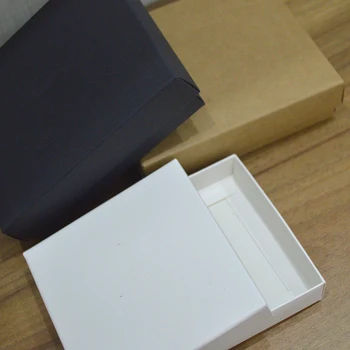 5/10 adet / grup Kraft Zanaat Hediye kapaklı kutu Sevimli Küçük Kağıt Karton Ambalaj İçin Boş Karton Ambalaj Çok Boyutlu Hediye Kutusu
