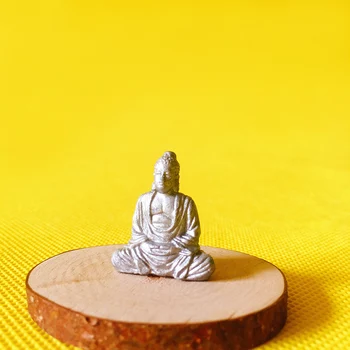 YENİ ~ 1 Adet Maitreya Buda heykeli / peri bahçe gnome / yosun teraryum ev dekor / el sanatları / bonsai / şişe bahçe / minyatür / heykelcik