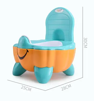 Taşınabilir Tuvalet Kabak Şekli Bebek Lazımlık Tuvalet Karikatür Tuvalet Eğitmeni Bebek Lazımlık Pisuar Çocuk Tuvalet tuvalet eğitimi koltuğu