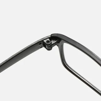 Elbru Ultralight okuma gözlüğü Kadın ve Erkek Retro Kare Reçine Presbiyopi Gözlük Unisex Görüş Bakım Gözlük+1+1.5+2+2.5+3+4 3