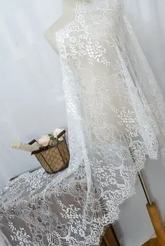 GLace 3 M/grup Afrika Dantel Kumaş Kirpik Dantel El Yapımı DIY Düğün Aksesuarları Giyim Perde Malzemesi TX652 0