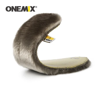 ONEMIX Erkek Kadın Ayakkabı Astarı Kış Termal Hafif Yüksek Kaliteli Kürk Tabanlık Unisex Rahat Yumuşak Pedleri rahat ayakkabılar 3