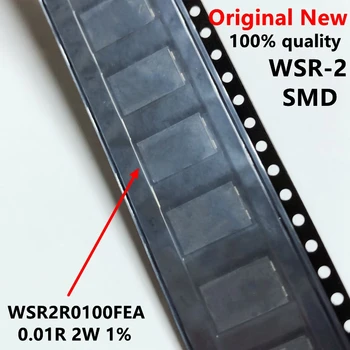 (5 Parça)100 % kalite DALE WSR-2 0.01 OHM 0.01 R 1 %2 W WSR2R0100FEA Akım Anlamda Dirençler-SMD Paketi