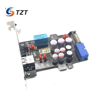 TZT Elfıdelıty AXF - 100 USB Güç Filtresi USB Dahili PC-HıFı Ses Yükseltme DIY 1