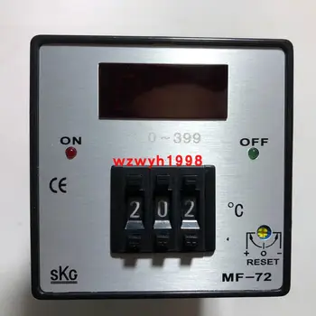 Tayvan SKG arama kodu dijital ekran sıcaklık kontrol cihazı MF-72 MF72 termostat MF-72 K 0-399 ℃ 0-199 ℃ PT100 AC0-400A