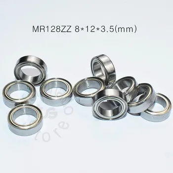 Minyatür Rulman MR128ZZ 10 Adet 8*12*3.5 (mm) ücretsiz kargo krom çelik Metal Mühürlü Yüksek hızlı Mekanik ekipman parçaları