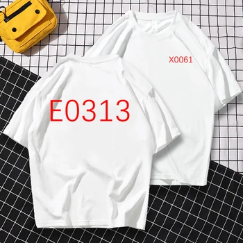 X0061-E0313 Çift Taraflı baskılı tişört Erkekler dropshipping bağlantı