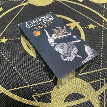 Ingilizce İtalyanca İspanyolca Portekizce Tarot Kartları Playmat Kart Oyunu Tahminleri Kader Oracle Güverte Gizemli Oraculos Parti Oyunları