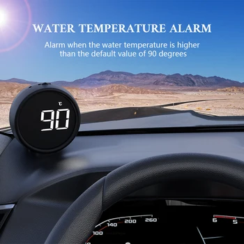 WYOBD G1 HUD Hız Göstergesi Head-up Ekran B1 OBD Otomatik orijinal araba veri okuma su sıcaklığı ve gerilim ekran aksesuarları