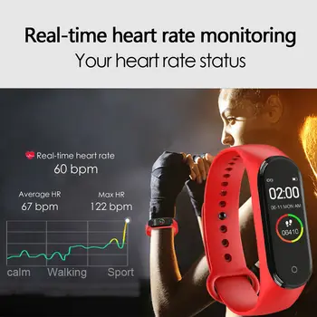 Akılı çocuk saati M3 M4 Renkli Ekran spor bilezik Aktivite Koşu İzci Kalp Hızı Çocuklar İçin IOS Android İçin 2
