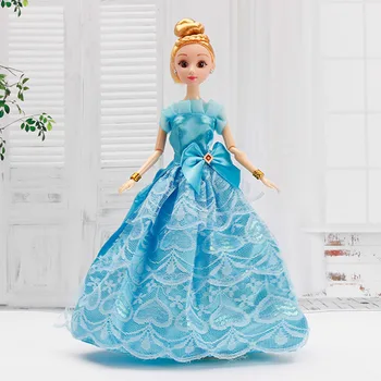30cm oyuncak bebek giysileri 1/6 BJD için Giyinmek düğün elbisesi Prenses Oyun Evi Çocuk Kız Oyuncak Moda Hediye Bebek Aksesuarları 4