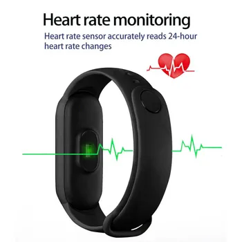 Xiaomi M7 Akıllı İzle Erkekler Kadınlar Smartband Kalp Hızı Smartwatch Spor İzci Kan Basıncı Spor Akıllı Bilezik mi band 7